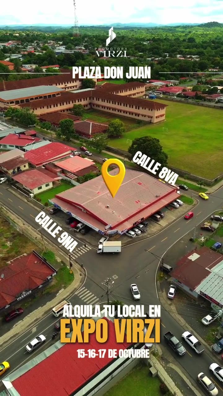 Plaza Don Juan, vista del video